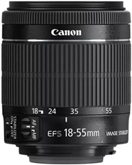 Canon EF-S 18-55mm f/3.5-5.6 IS STM Black Lens - CeX (UK): - Buy